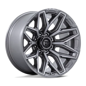 Fuel – FLUX – Grey – 20″x9″ 1mm – All weather Wheels – FC854AX20908001